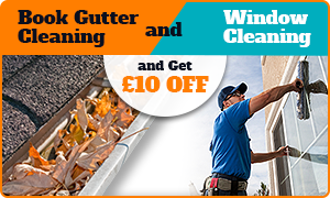 Gutters + Window Cleaning = £10 OFF