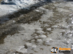 Frozen Driveway